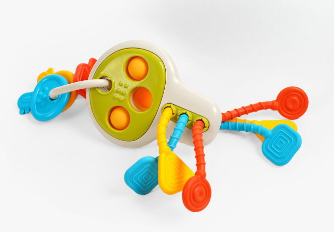 Логическая игрушка Bambi RT 1507 текстурная погремушка прорезыватель Ключик (2365530507)