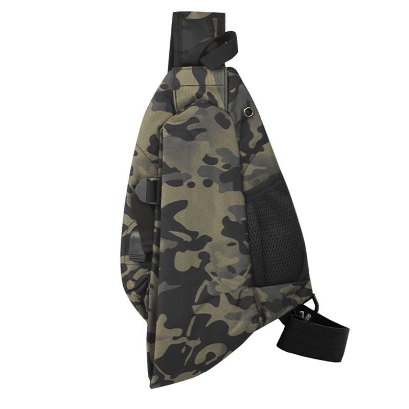 Рюкзак Lesko 905 USB на плечо водонепроницаемый Camouflage (25713941)