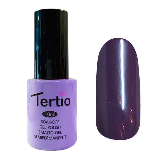 Гель-лак Tertio 144 10 мл Темно-фіолетовий