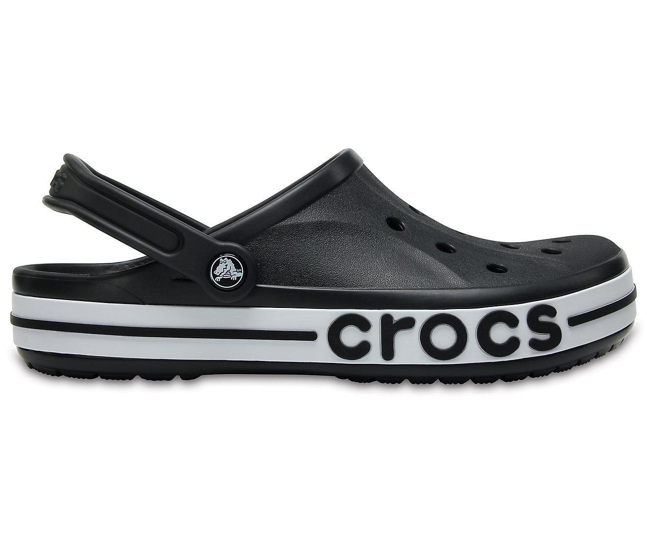 Сабо Crocs Bayaband Clog M9 р. 42 27,5 см Black/White (205089)