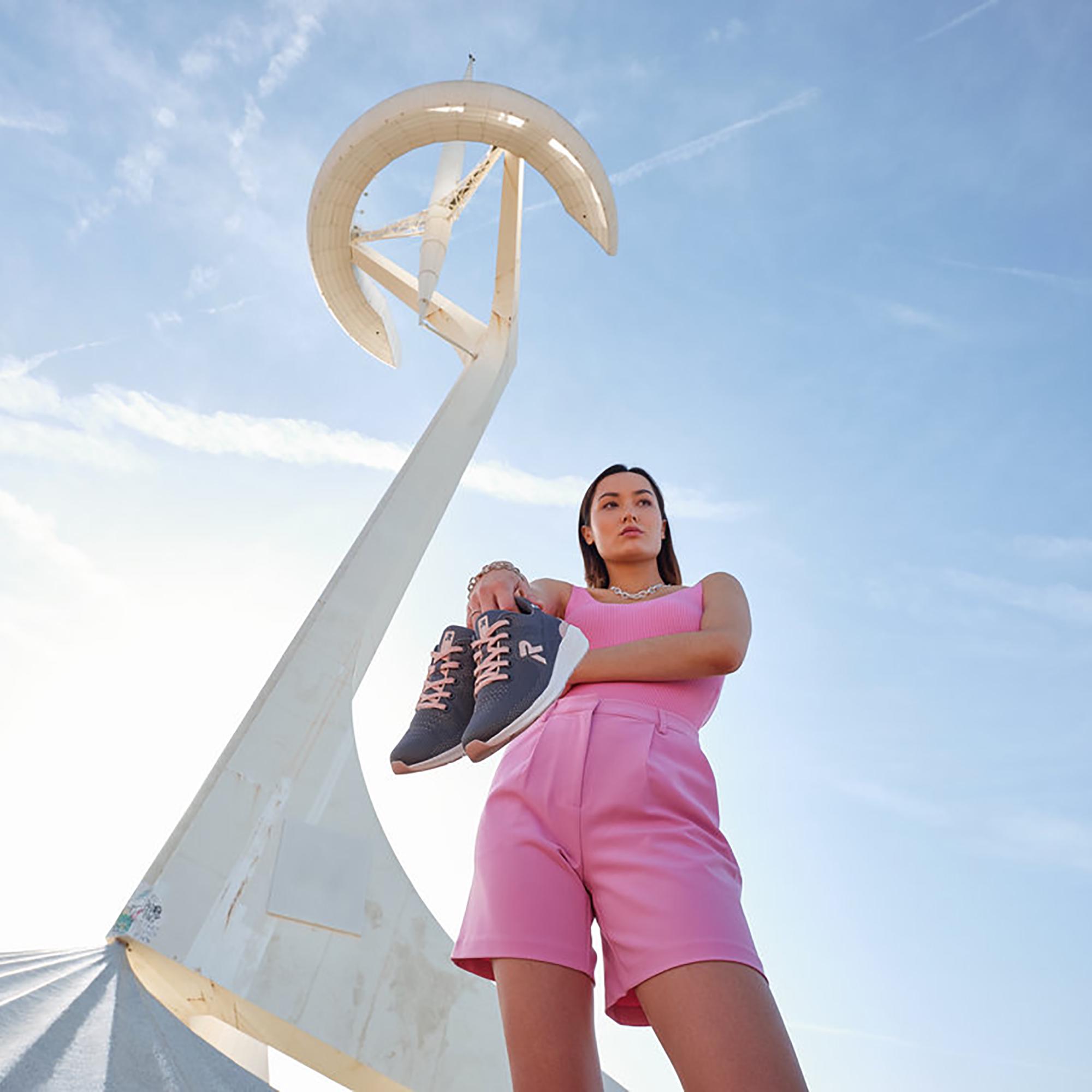 Кроссовки женские весенние Rieker р. 39 Серый/Розовый (089315-39) - фото 13 Кроссовки женские весенние Rieker р. 39 Серый/Розовый (089315-39) - фото 13