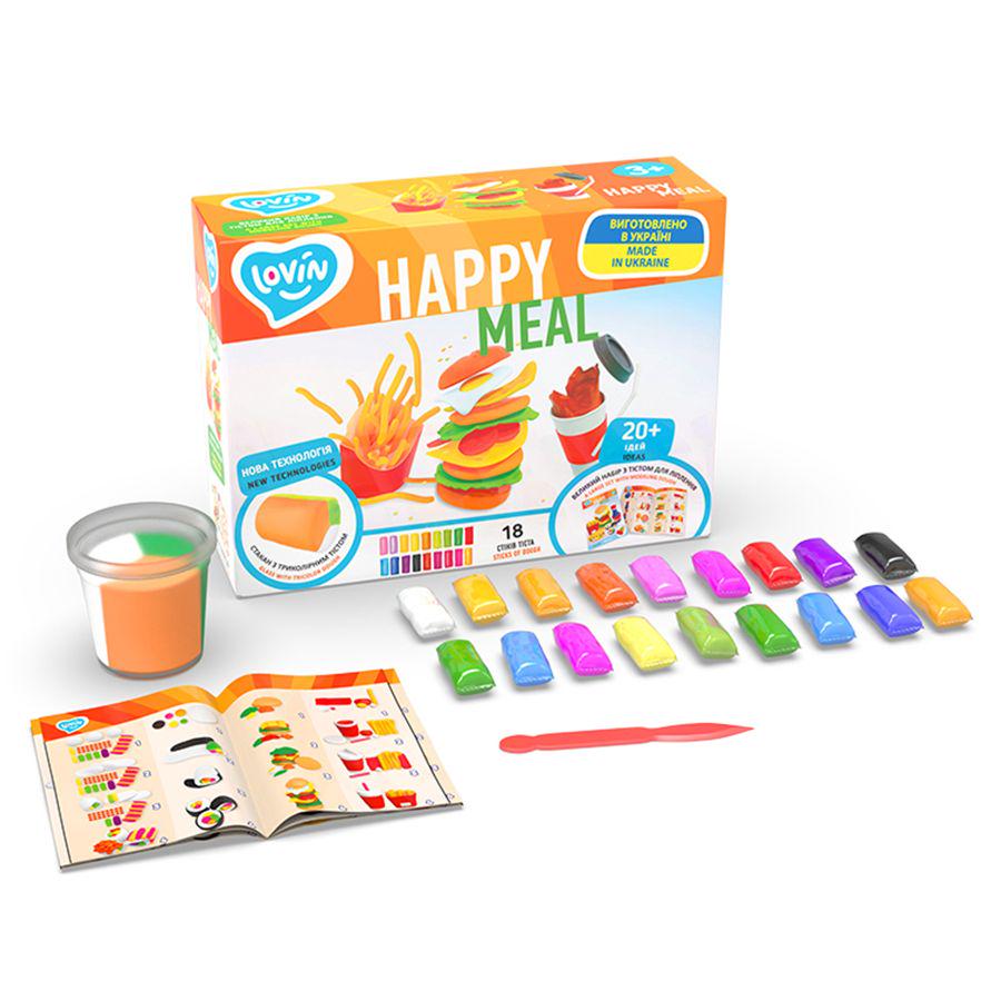 Набор с тестом для лепки Happy Meal (205009)