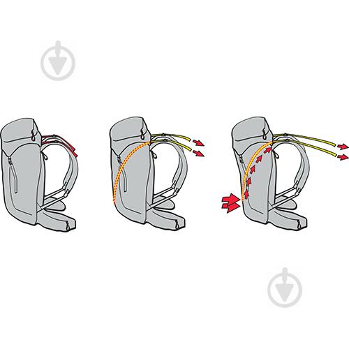 Рюкзак Camp M45 Серый - фото 3 Рюкзак Camp M45 Серый - фото 3