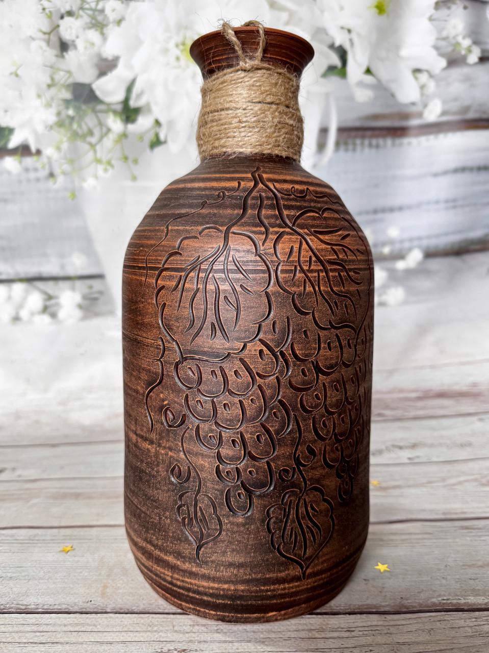 Бутыль Виноградная гроздь 4 л (2583040167) - фото 1 Бутыль Виноградная гроздь 4 л (2583040167) - фото 1