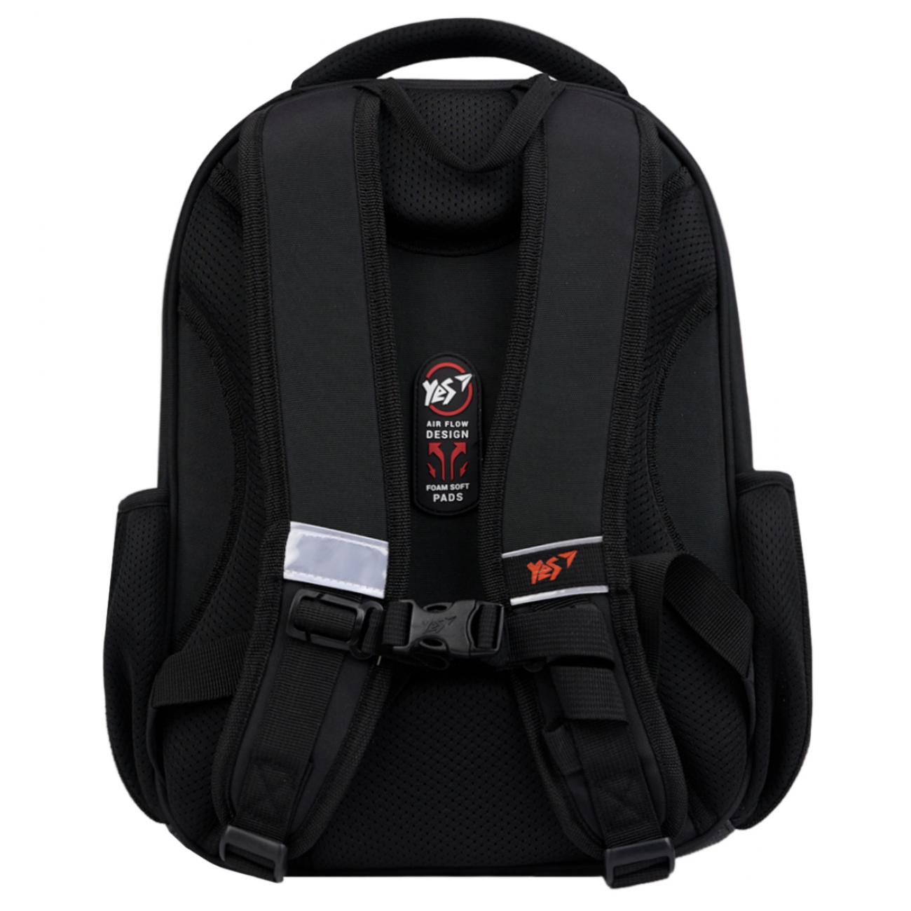 Рюкзак школьный полукаркасный YES Race Day S-109 (559881) - фото 4