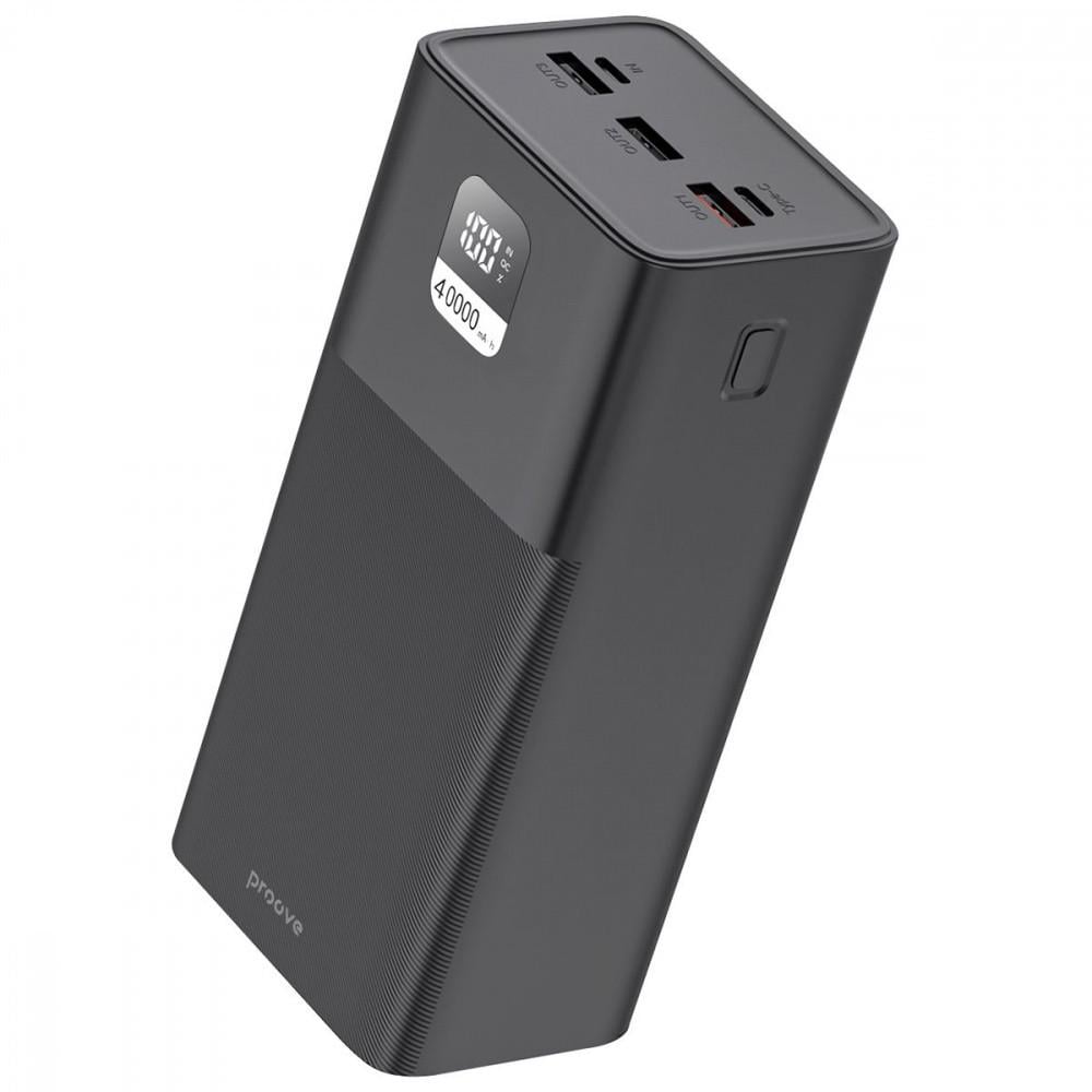 Повербанк Proove Giant 100 W 40000 mAh Black