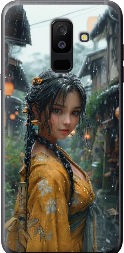 Чехол на Samsung Galaxy A6 Plus 2018 Anime-girl (6133t-1495-42517)