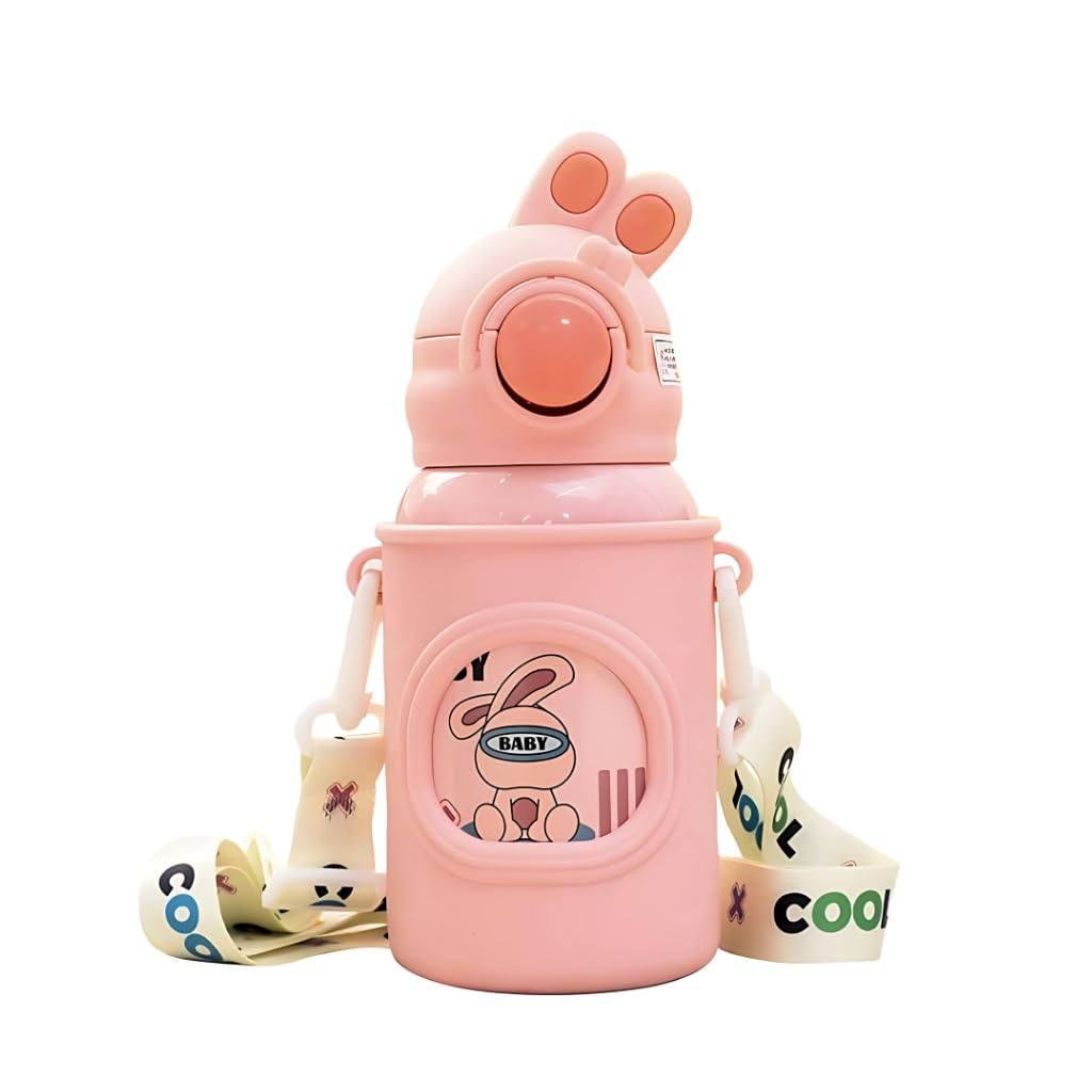 Термос детский Зайчик 500 мл Розовый (513f7b02)