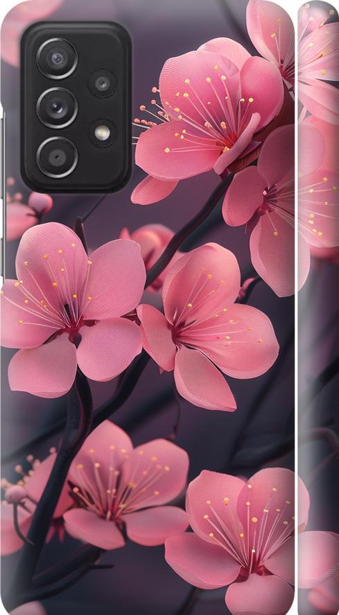 Чехол на Samsung Galaxy A52 Пурпурная сакура (6075m-2251-42517)