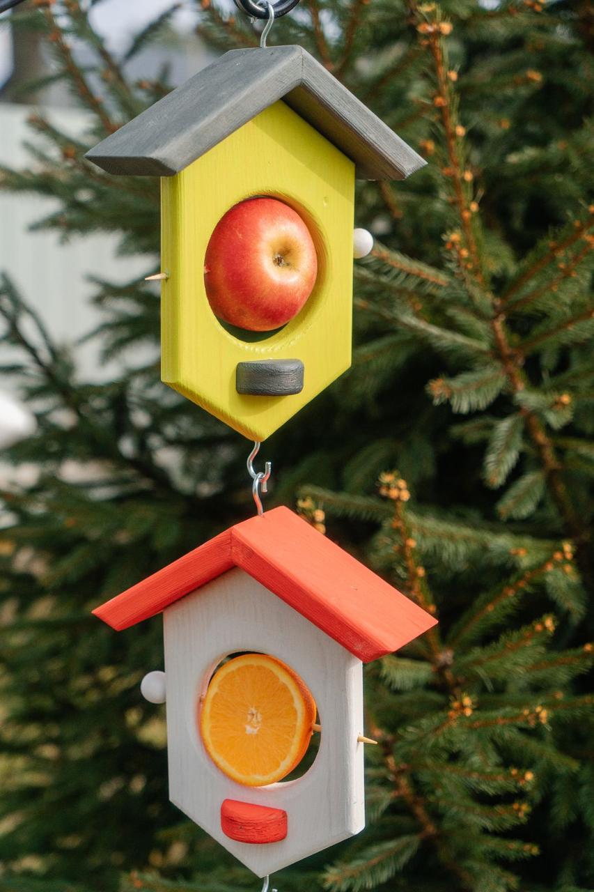 Кормушка для птиц Экзотик Лайм из дерева 250х160х70 мм 90 мм Кормушка для птиц Экзотик Лайм из дерева 250х160х70 мм 90 мм