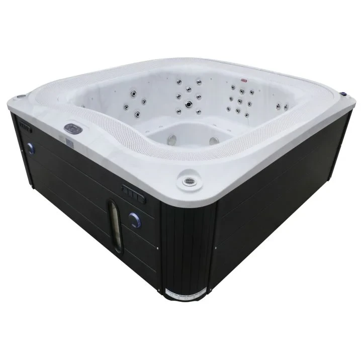 Переливной СПА-бассейн гидромассажный Aquajoy Serenity 250x230x96 см на 8 человек 73 форсунки Bluetooth (20916) Переливной СПА-бассейн гидромассажный Aquajoy Serenity 250x230x96 см на 8 человек 73 форсунки Bluetooth (20916)