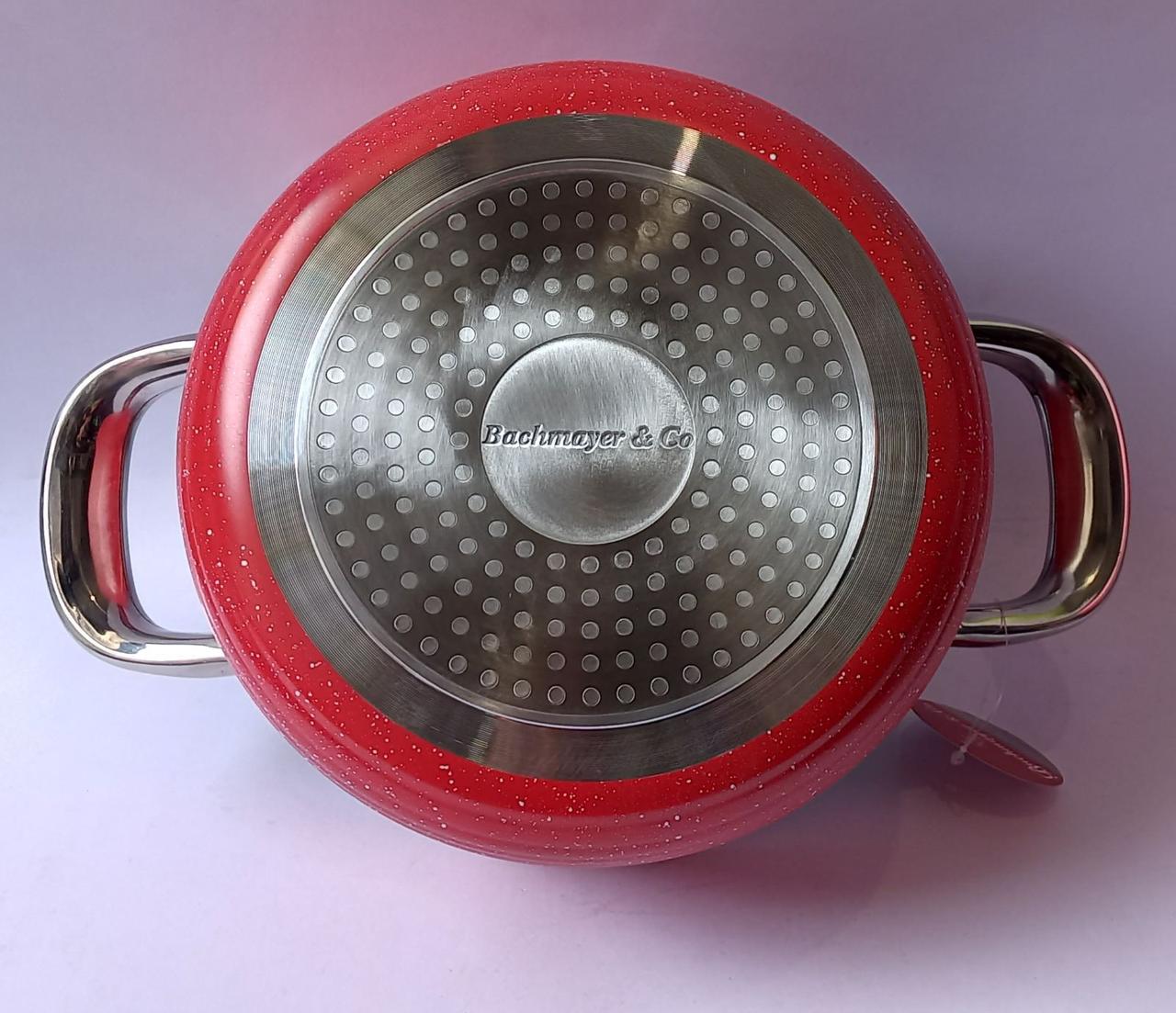 Набір каструль Bachmayer з гранітним покриттям Червоний (BM-1907) - фото 6