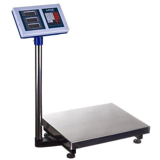 Весы торговые A-PLUS со стойкой до 300 кг платформа 40x50 см (511998) Весы торговые A-PLUS со стойкой до 300 кг платформа 40x50 см (511998)