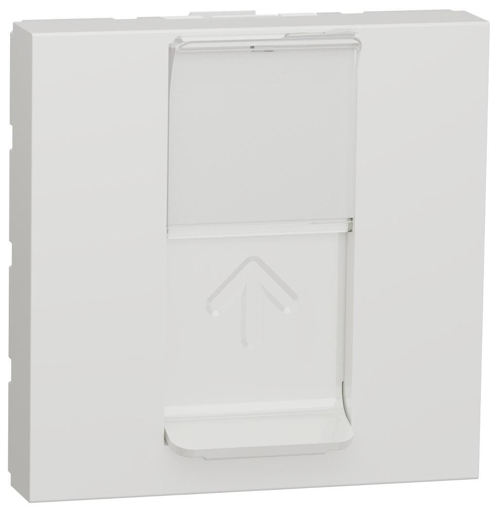 Розетка комп'ютерна Schneider Electric RJ45 Unica New NU341318 5 STP 2 модулі Білий (00000025807)