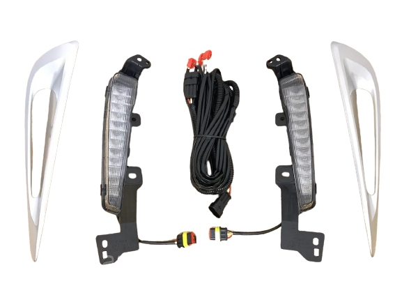 Фара дополнительная DLAA Toyota Prius C 2020- г. LED 12 V5W DRL+ TURN (TY-9508-L2L)