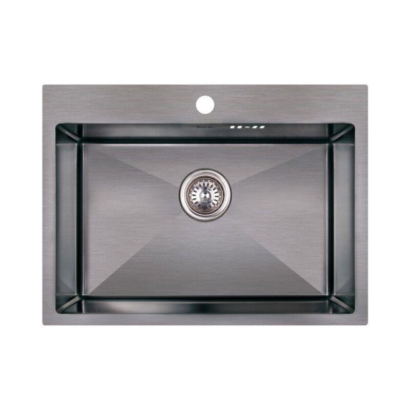 Мойка кухонная Imperial IMPD5843BLPVDH10 прямоугольная из нержавеющей стали 580x430 мм (62884)