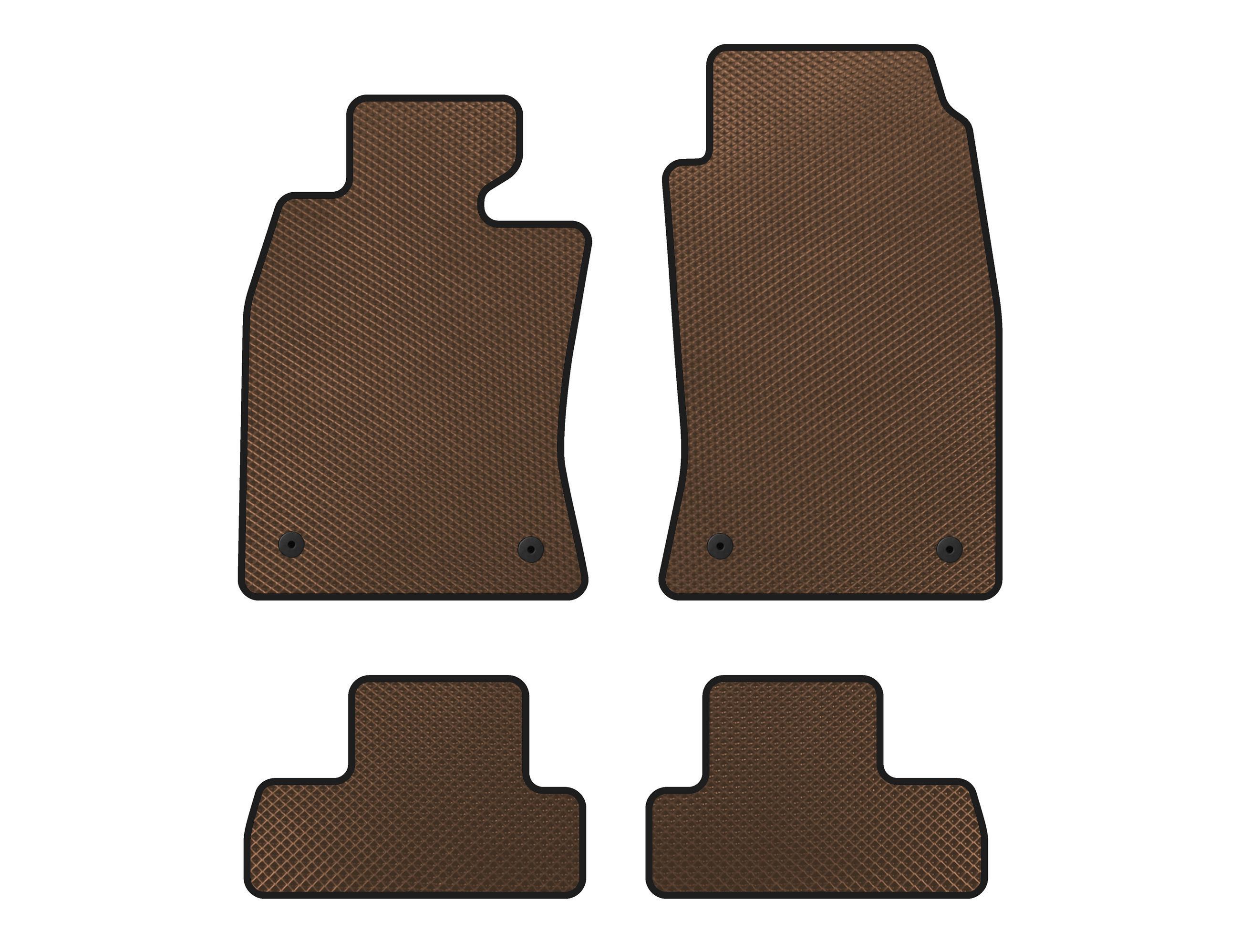 Коврики EVA Digital Designs для Mini Cooper R50/52/53 2000-2006 гг. Коричневый (141842)