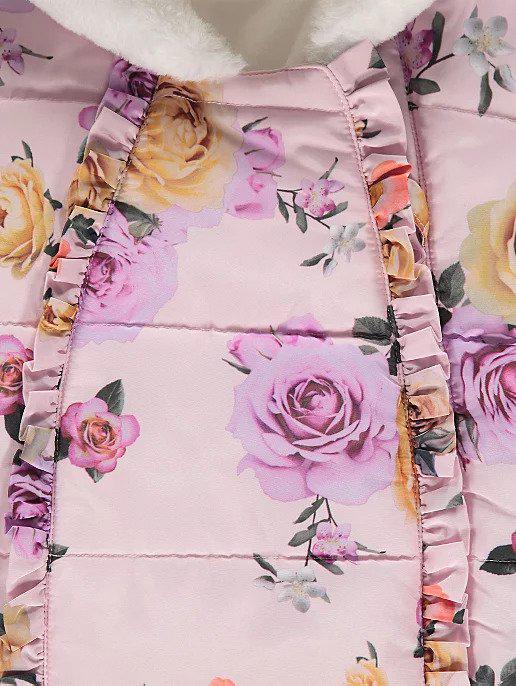 Комбинезон с варежками George Р72011 62-68 см Розовый (P-100572) - фото 2 Комбинезон с варежками George Р72011 62-68 см Розовый (P-100572) - фото 2