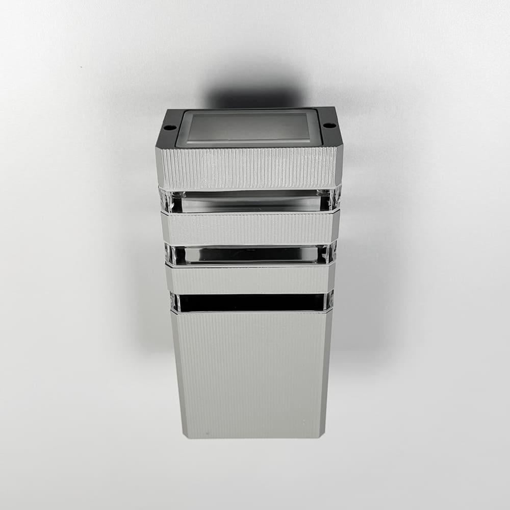 Светильник уличный настенный 23х11 см Серый (8024-1W GR) - фото 4