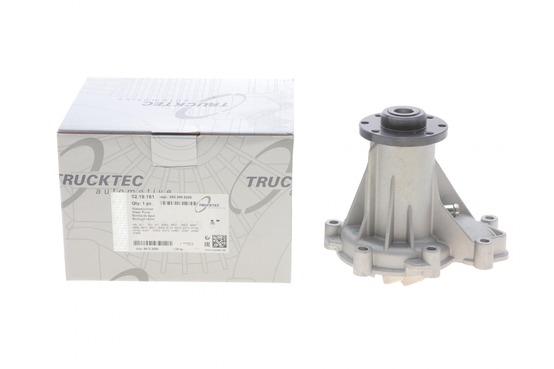 Помпа воды TRUCKTEC AUTOMOTIVE Mercedes 207-410D/Sprinter/Vito OM601-602-02.19.161 Помпа воды TRUCKTEC AUTOMOTIVE Mercedes 207-410D/Sprinter/Vito OM601-602-02.19.161