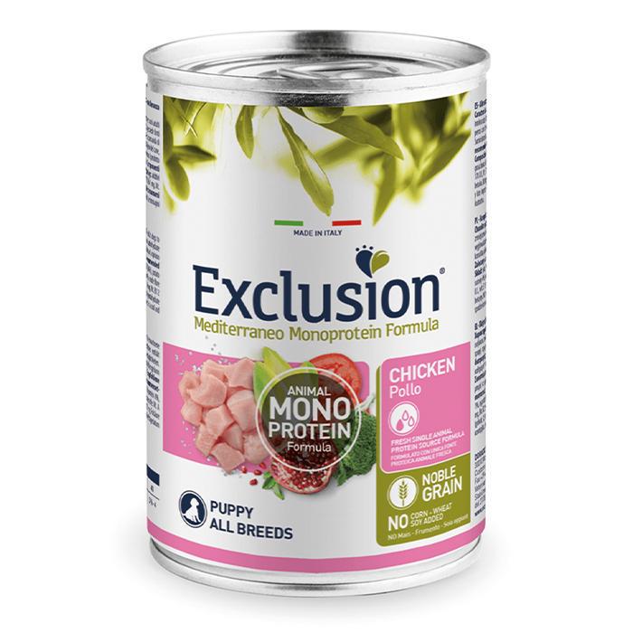 Консерва для собак Exclusion Puppy Chicken All Breed 400 г