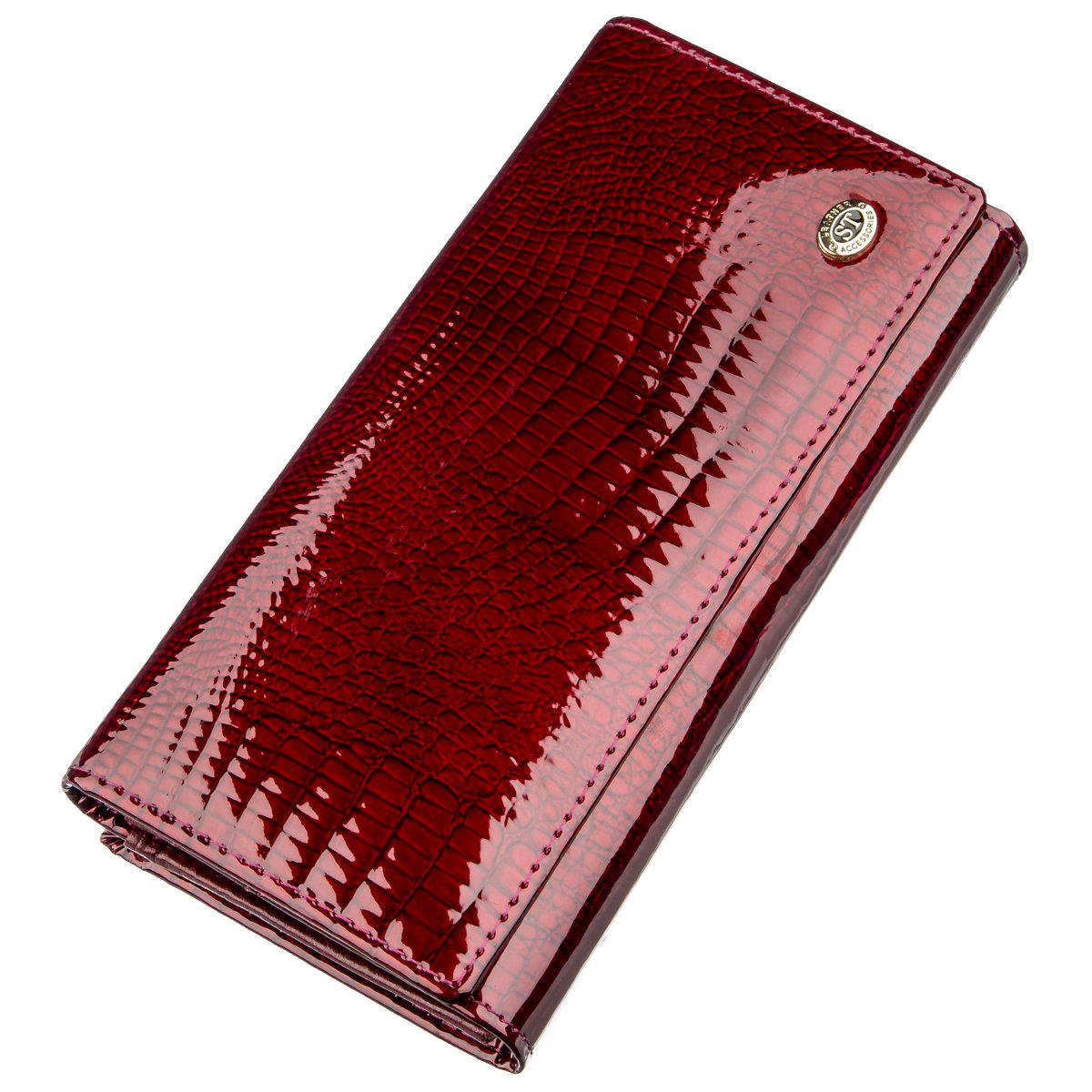 Кошелек женский ST Leather 18909 кожа Бордовый
