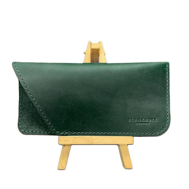 Чохол шкіряний для окулярів Crazy Horse Зелений (A-027711)