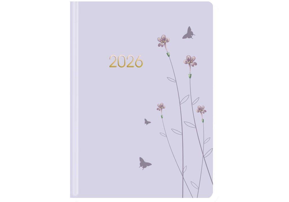 Дневник датированный 2026 Economix Color A5 336 стр. принт (E21851)