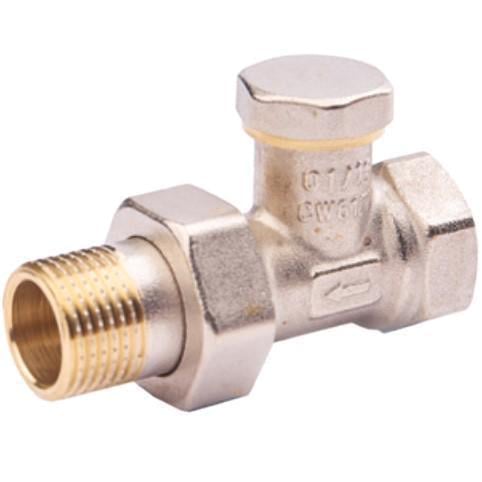 Кран радиаторный Fado Classic 1/2"x1/2" РВ-РН прямой нижний (KR04)