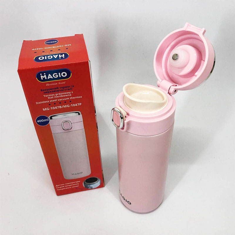 Термос Magio MG-1047P SMART вакуумний 400 мл Pink (23252105) - фото 8