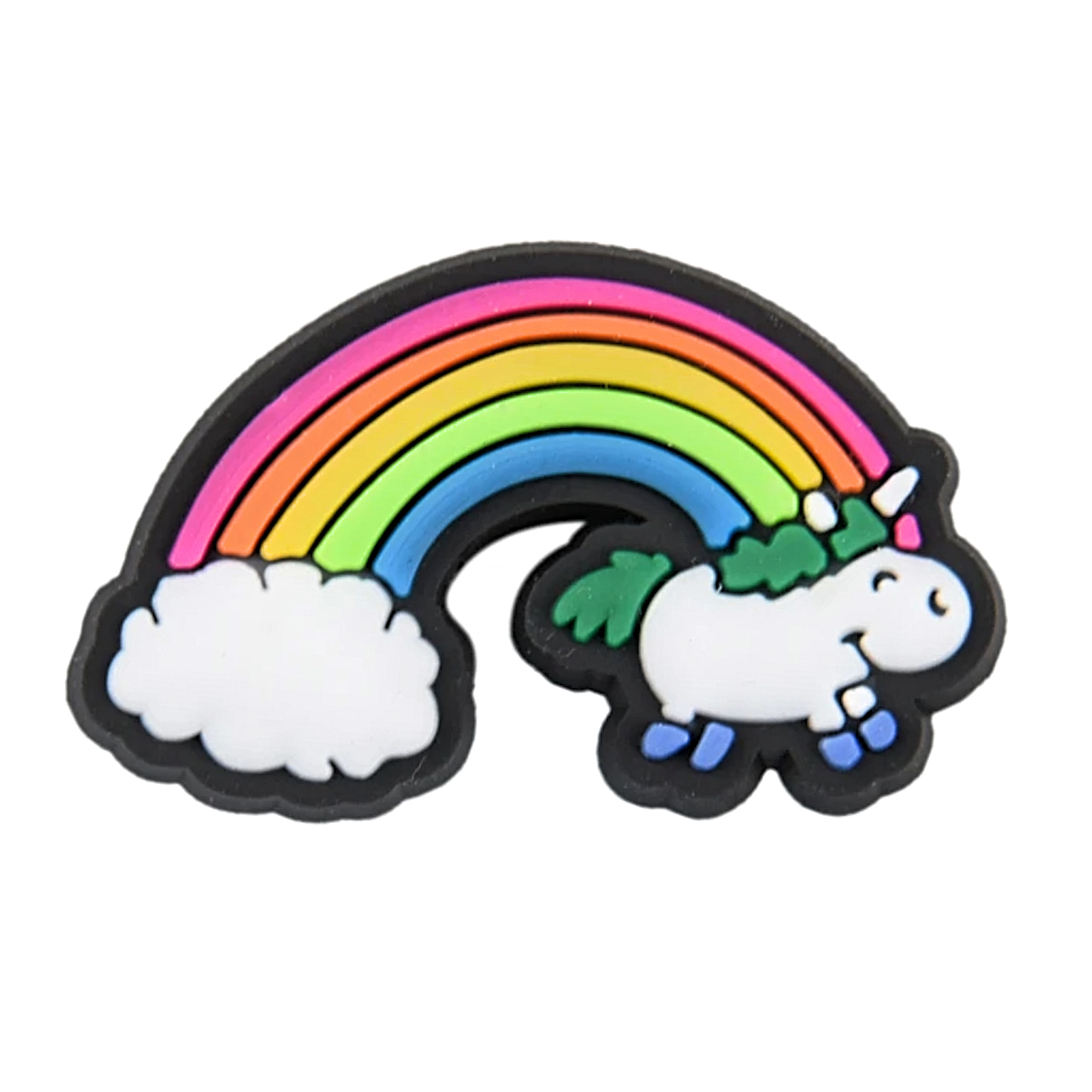 Джибітс для взуття JIBBITZ Веселка з єдинорогом № 1340 (JIB1340)