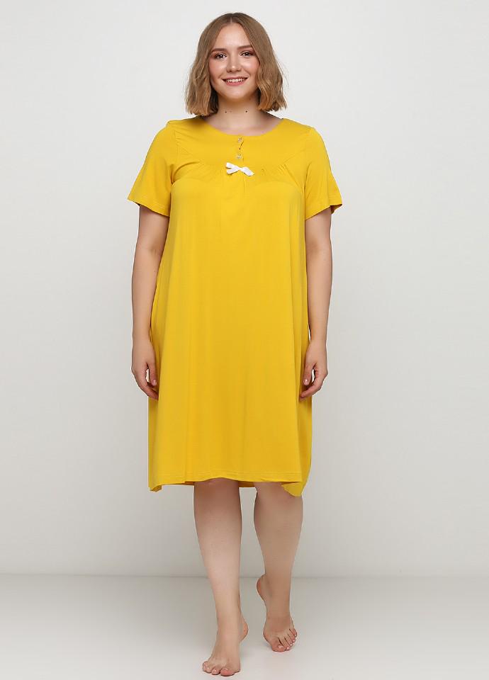 Ночная рубашка Radda 3XL Горчичный (RD-7002-14)