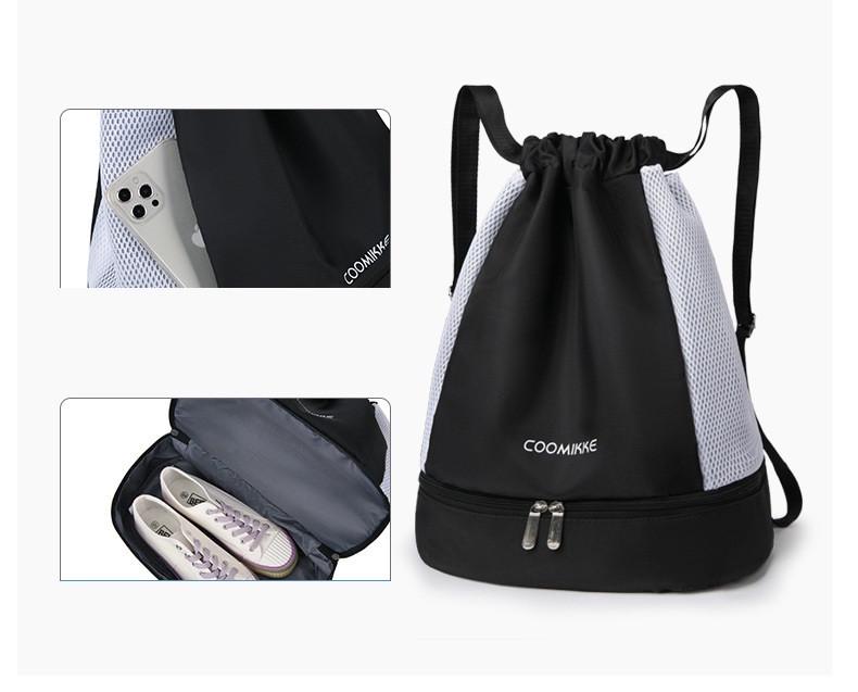 Сумка-рюкзак для шкільної спортивної форми Чорний - фото 10 Сумка-рюкзак для шкільної спортивної форми Чорний - фото 10