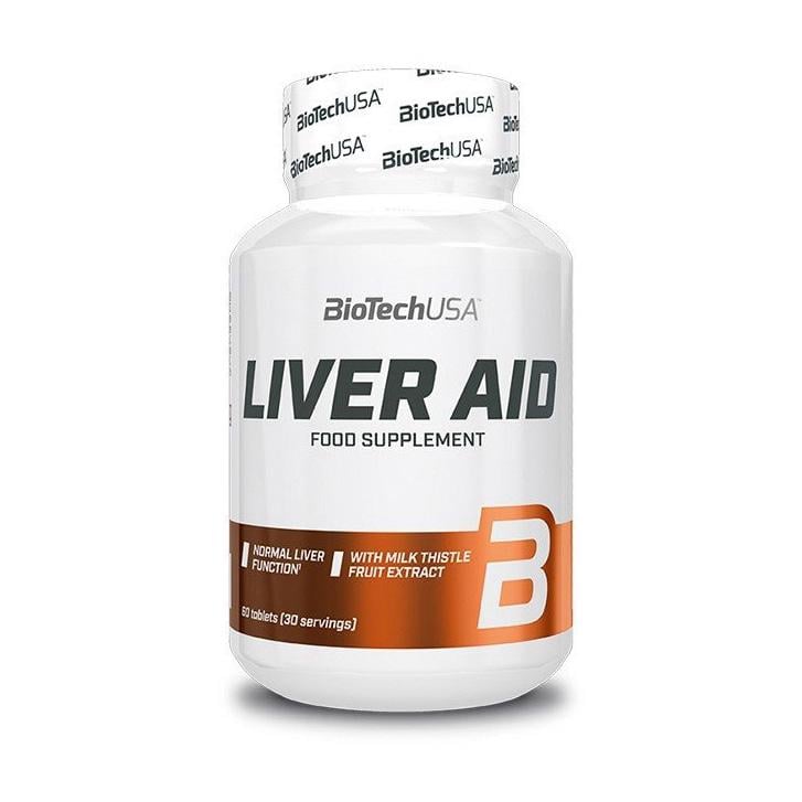 Комплекс для печінки з розторопшею і холіном BioTech Liver Aid 60 табл.