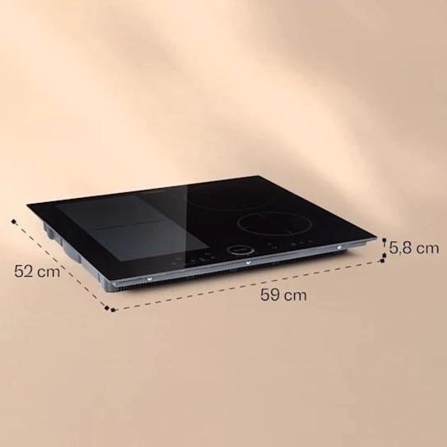 Плита індукційна KLARSTEIN Delicatessa Hybrid 60 (10033022) - фото 6 Плита індукційна KLARSTEIN Delicatessa Hybrid 60 (10033022) - фото 6