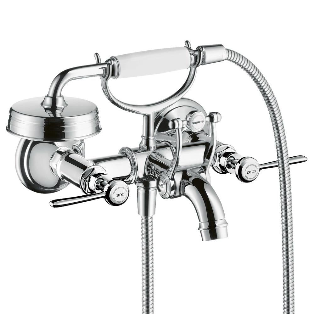 Змішувач для ванної Hansgrohe AXOR Montreux 16551000 двовентильний Хром (142044)