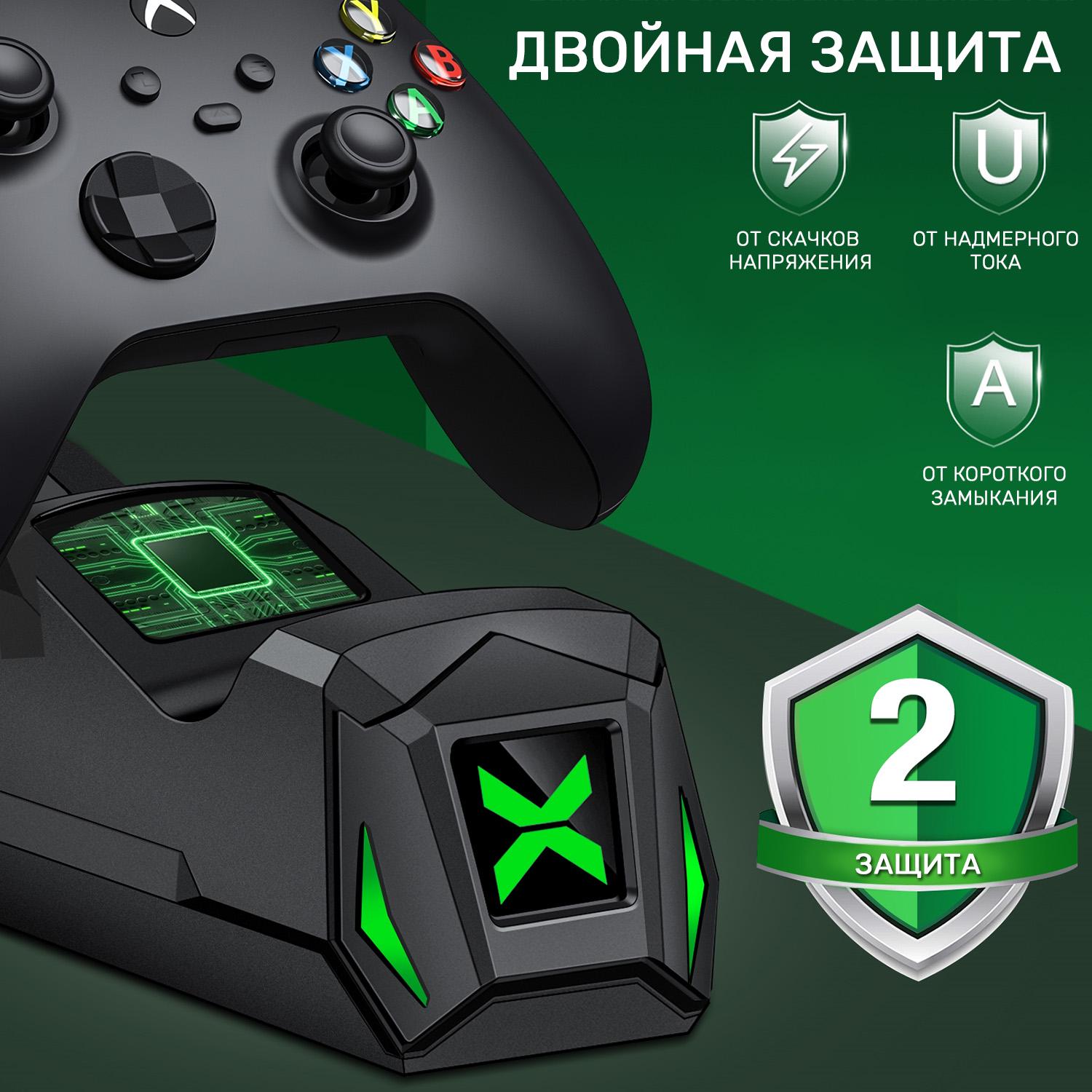 Станція зарядна і акумулятори для Xbox One/Xbox Series X-S (48902) - фото 4