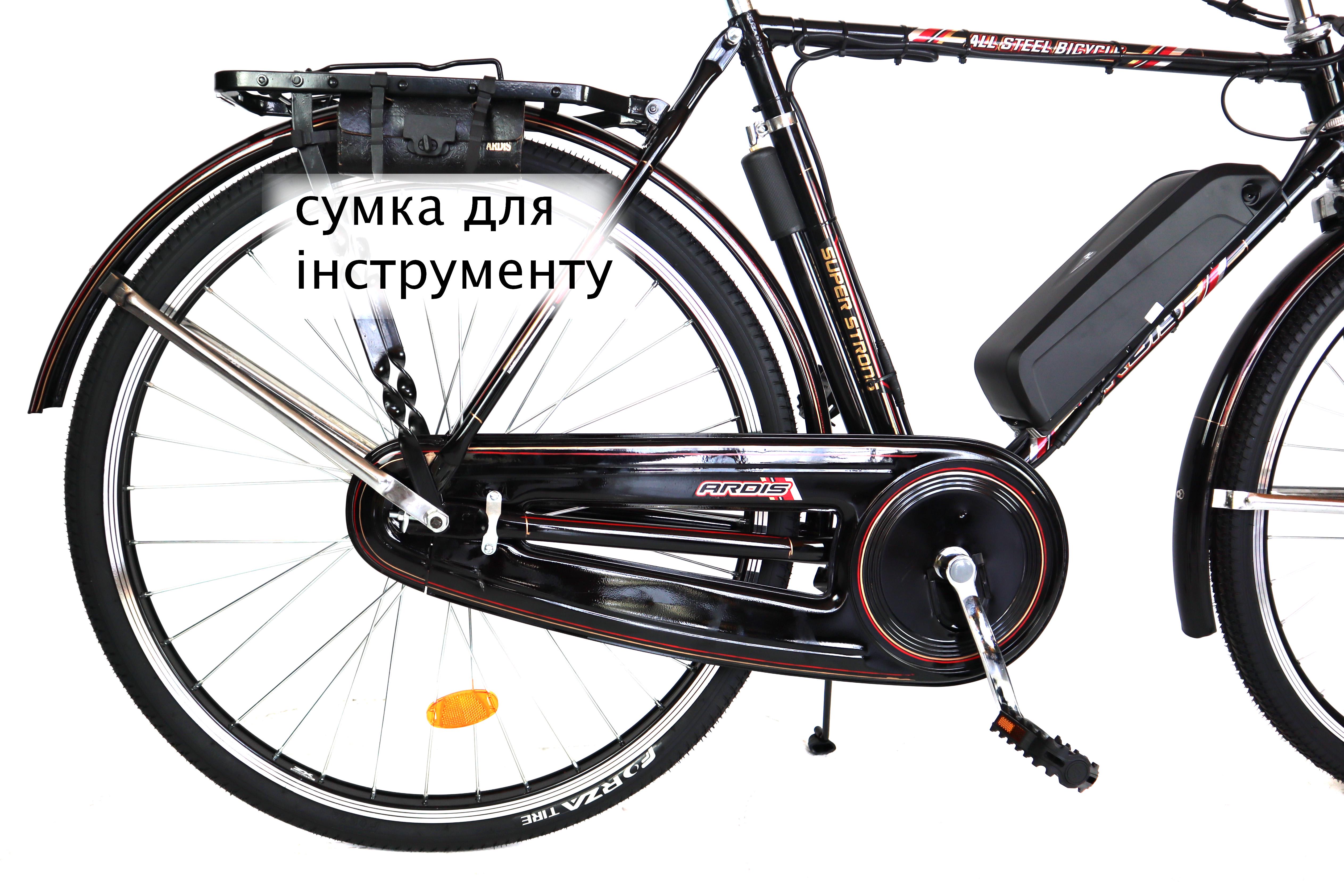 Електровелосипед A31 Дорожній MAN 28 колесо 36 В 350 Вт 13 Ач літій іонний акумулятор (1010882) - фото 8