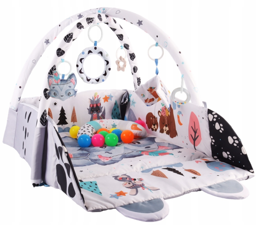 Килимок великий/м'який/інтерактивний/навчальний Active Hobby 4в1 (100904)