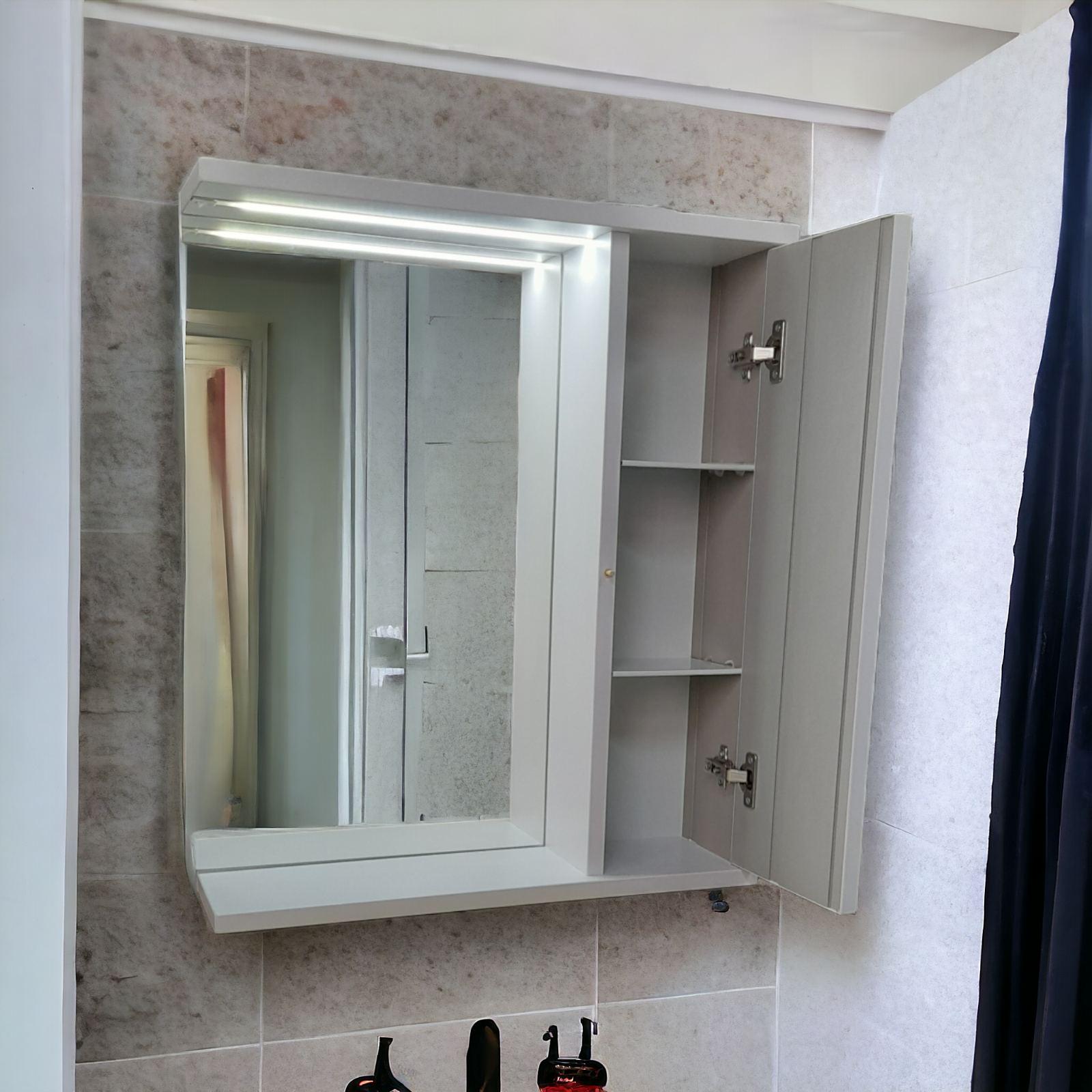 Зеркало для ванной комнаты Mikola-M Магнолия пластиковое 65 см (2367) - фото 12 Зеркало для ванной комнаты Mikola-M Магнолия пластиковое 65 см (2367) - фото 12