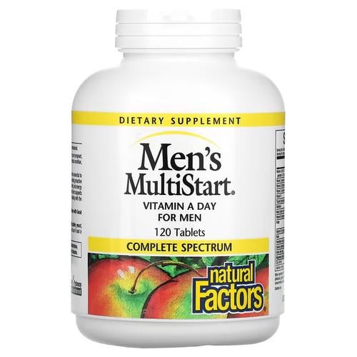 Витамины для мужчин Natural Factors Men's MultiStart 120 табл. (NFS-01570)