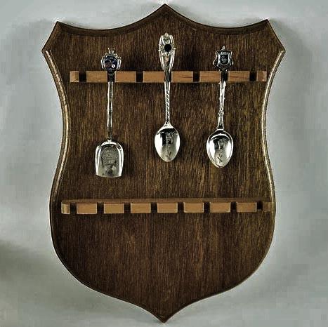 Полка для коллекции ложек Меренти Капучино (ПКЛ-004609)