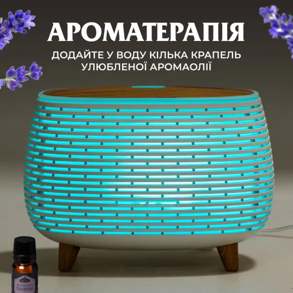 Увлажнитель воздуха аромадифузор с подсветкой 400 мл Белый - фото 5 Увлажнитель воздуха аромадифузор с подсветкой 400 мл Белый - фото 5