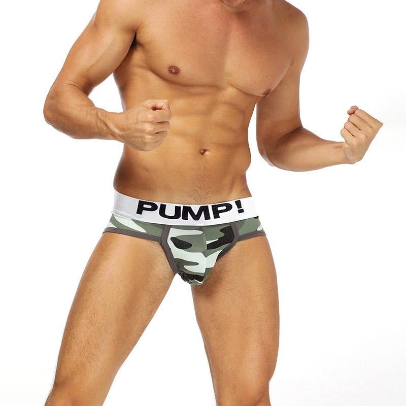 Трусы Pump XXL Хаки (7258)