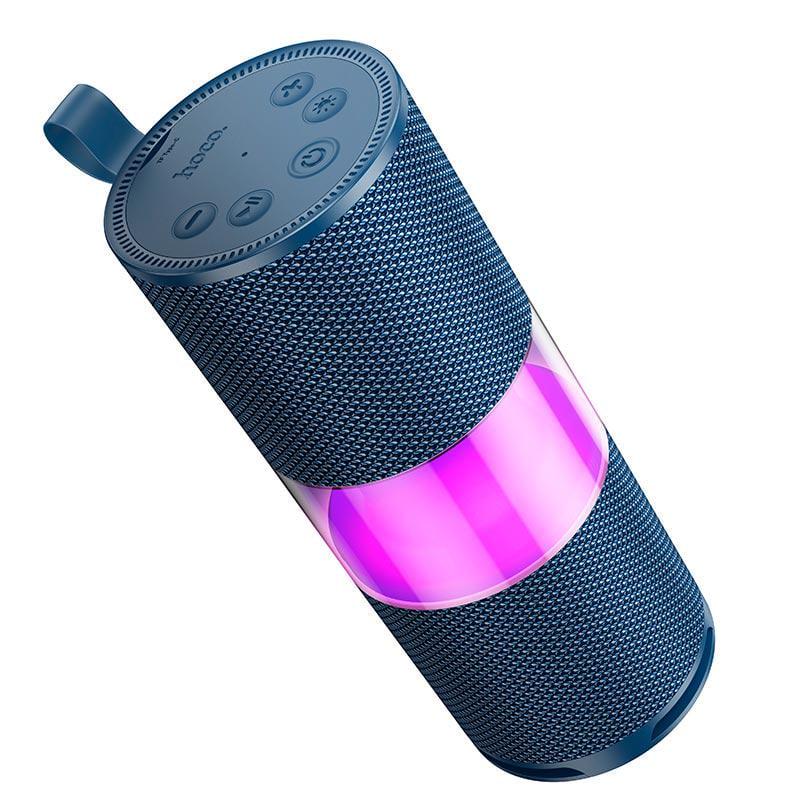 Портативная колонка с цветной подсветкой Hoco HC29,Bluetooth 5.4 1800 mAh Синий (27676129)