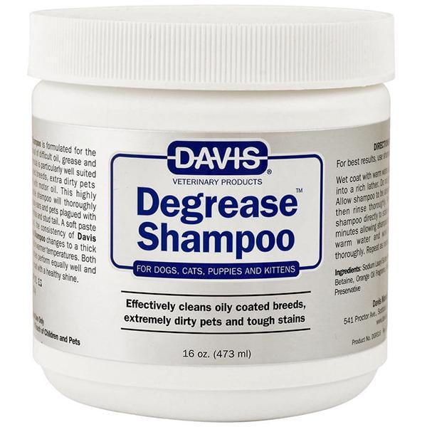 Шампунь для собак/котов Davis Degrease Shampoo обезжиривающий 473 мл (DGRS16)
