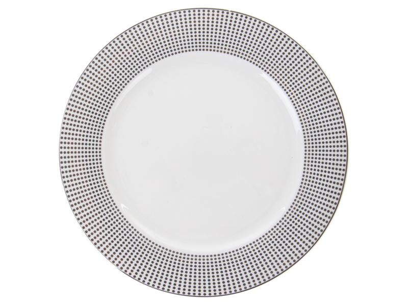 Тарелка фарфоровая Light House Точка 19 см Белый (975-015-3) - фото 1 Тарелка фарфоровая Light House Точка 19 см Белый (975-015-3) - фото 1