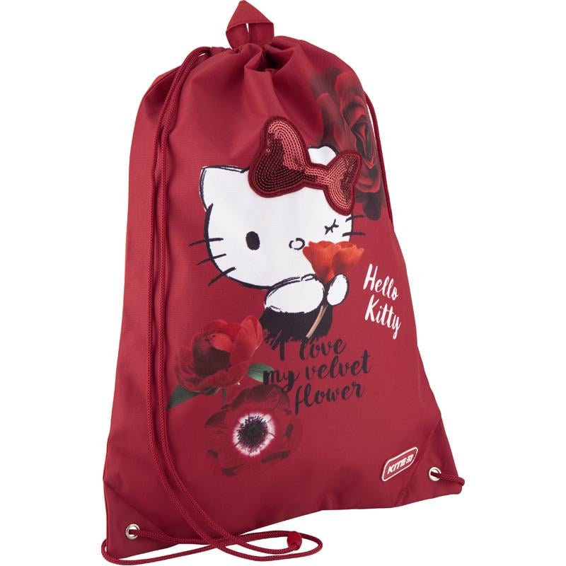Сумка для обуви KITE Hello Kitty 46x33 см Бордовый (HK20-600M-1)