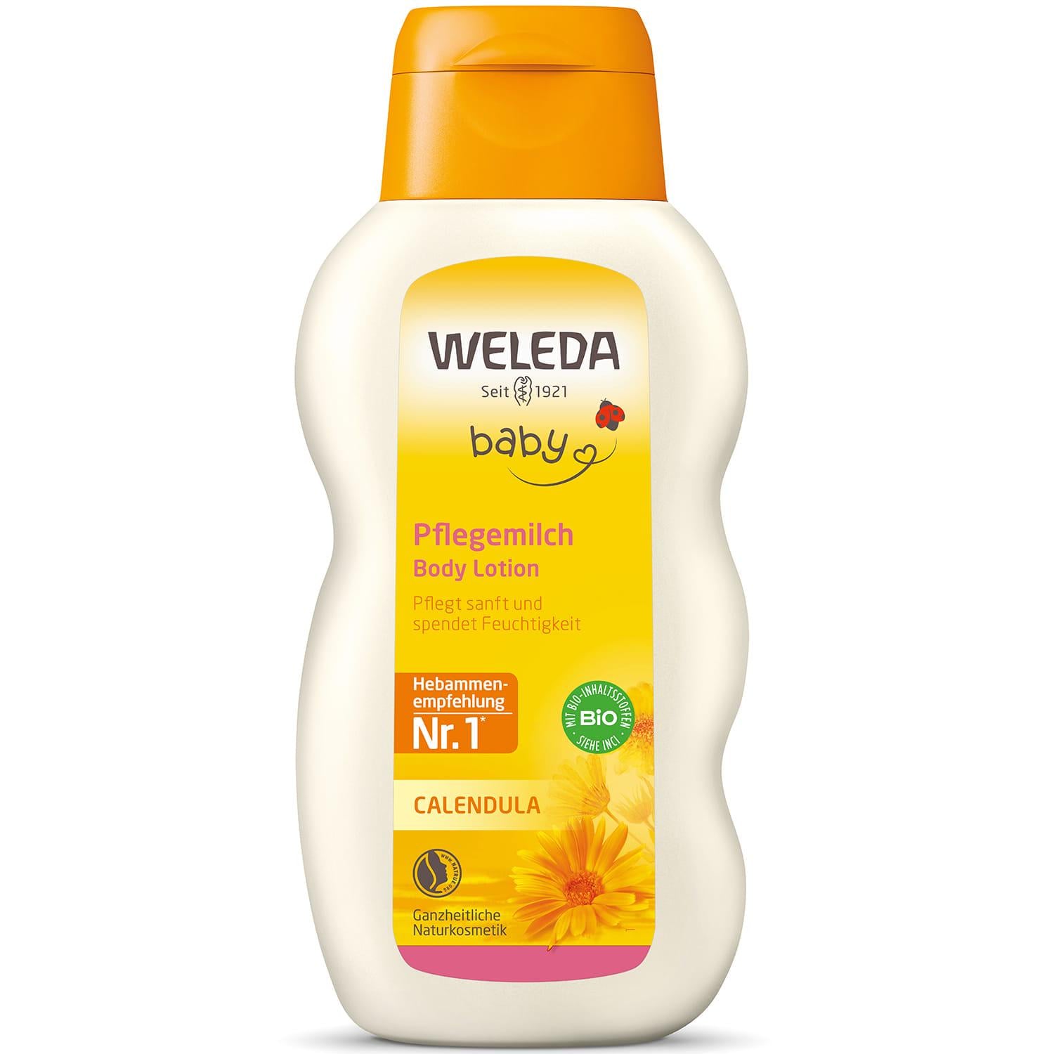 Молочко-лосьон для тела детское Weleda Baby Calendula Body Lotion 200 мл (1511525550)