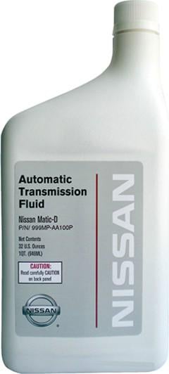 Мастило трансмісійне Nissan ATF Matic Fluid D 0,946 л (673) Мастило трансмісійне Nissan ATF Matic Fluid D 0,946 л (673)
